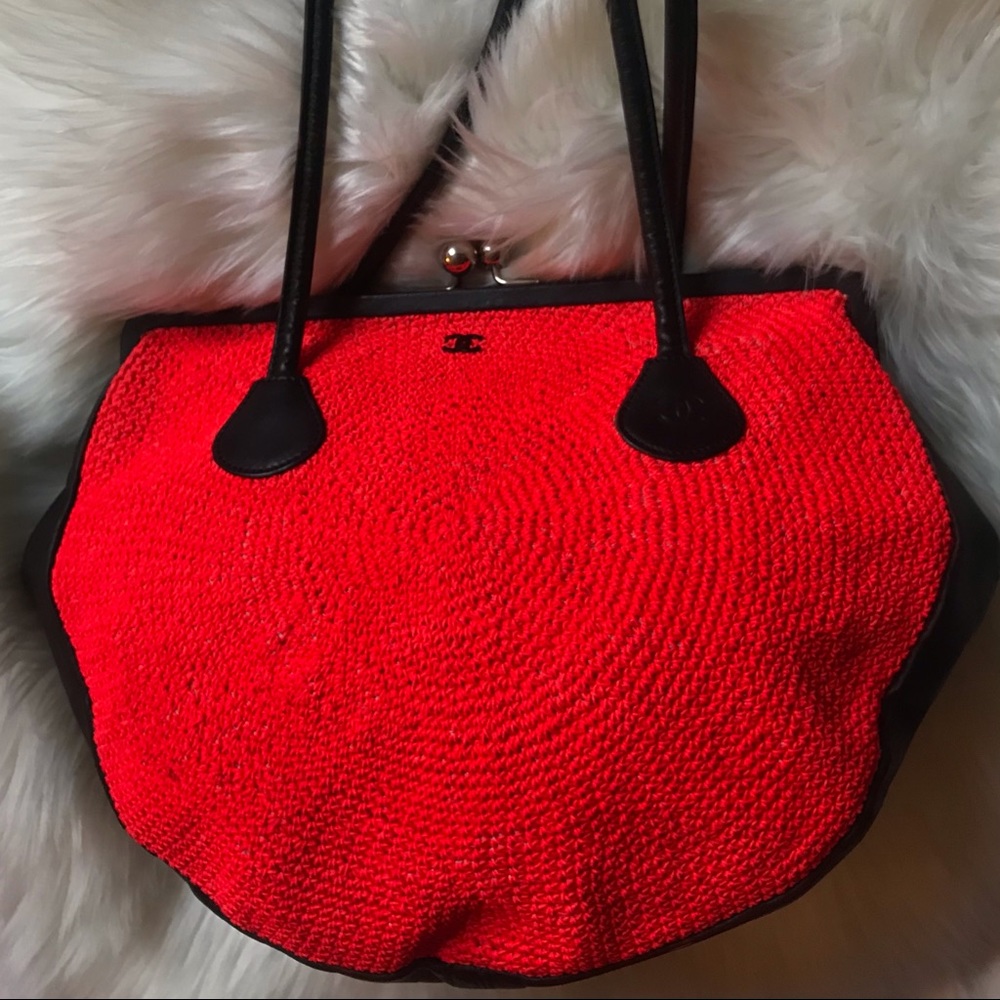 Authentic Chanel Crochet 🧶 Large Bag
